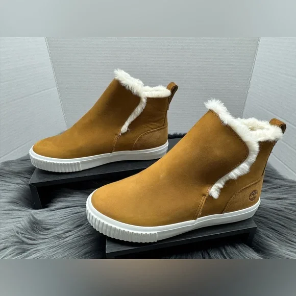 Timberland Women's Skyla Bay Pull-On Sneaker Ankle Booties Size 6 - Picture 2 of 9